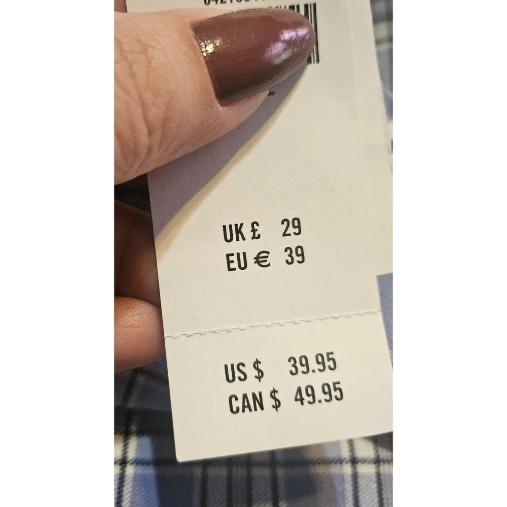 NEW Hollister Ultra High Rise Stretch Plaid Mini Pencil Skirt - Picture 10 of 10